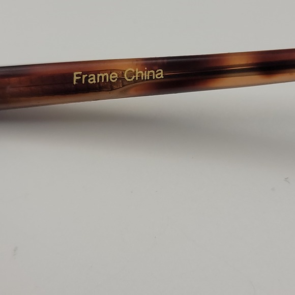 Bausch & Lomb Tortoiseshell Sunglasses Frames Only Womens W1549 w Case‎ - Picture 13 of 14